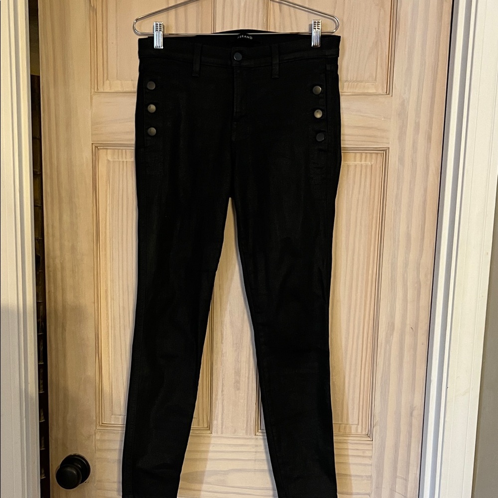 J Brand Classic Black Trousers/jeans sz 29 EUC